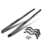 99-16 Chevrolet Silverado / GMC Sierra HD 3" Round Nerf Bars - Black