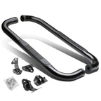2009-2014 Ford F-150 Regular Cab 3" Round Nerf Bars - Black