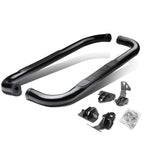 2009-2014 Ford F-150 Regular Cab 3" Round Nerf Bars - Black