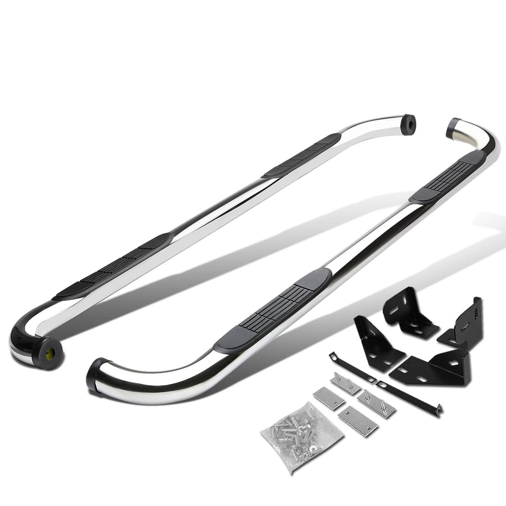 05-10 Jeep Grand Cherokee / Commander 3" Round Nerf Bar Silver