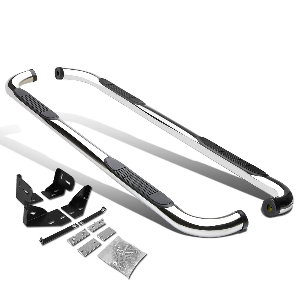 05-10 Jeep Grand Cherokee / Commander 3" Round Nerf Bar Silver