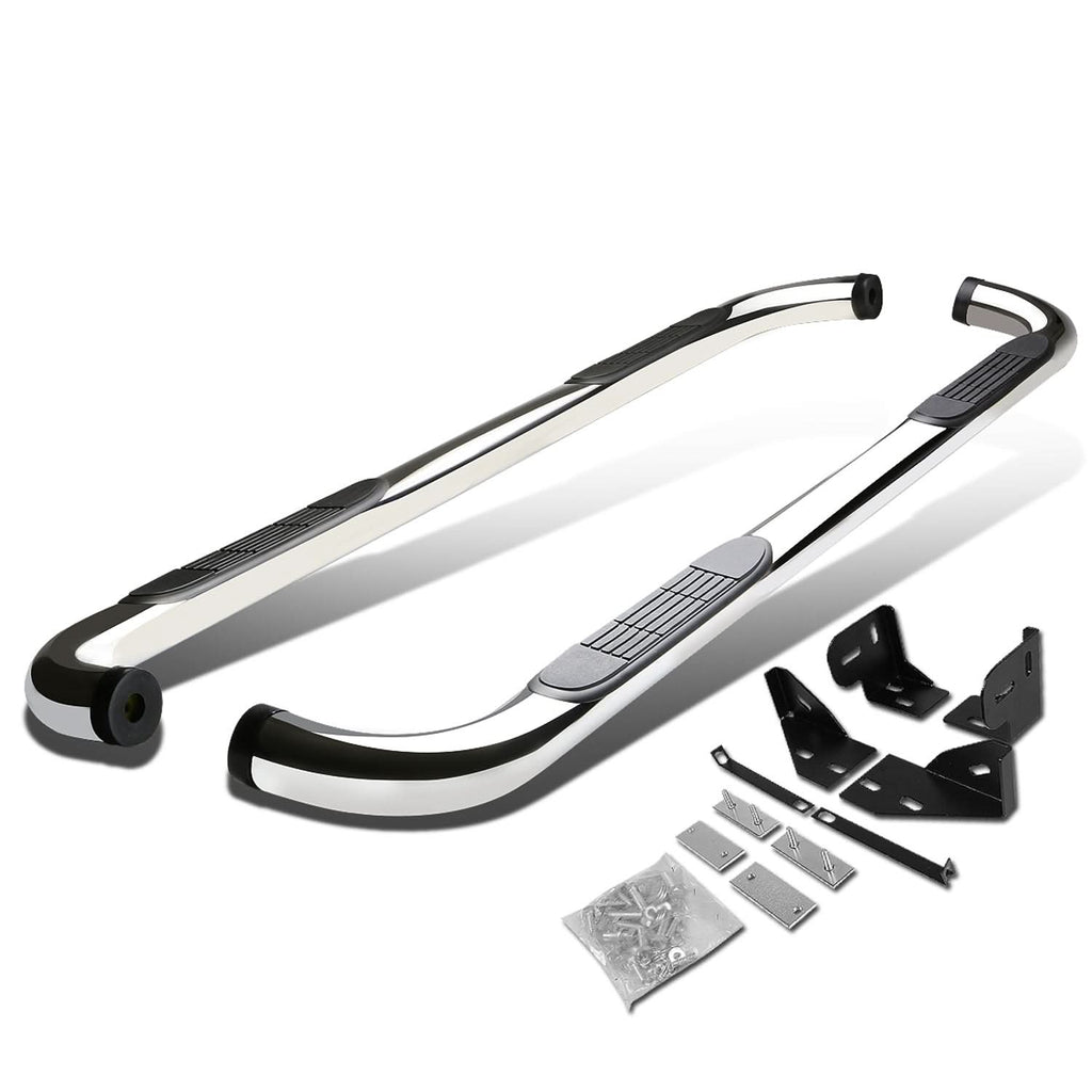 05-10 Jeep Grand Cherokee / Commander 3" Round Nerf Bar Silver