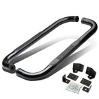 87-06 Jeep Wrangler 3" Round Nerf Bar Step Bar - Black