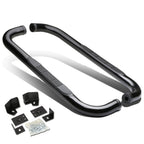 87-06 Jeep Wrangler 3" Round Nerf Bar Step Bar - Black