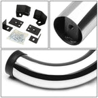 87-06 Jeep Wrangler 3" Round Nerf Bar Step Bar Chrome