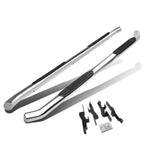 01-06 Acura MDX / 03-08 Honda Pilot 3" Round Nerf Bar Step Bar Silver