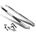 06-12 Toyota RAV4 3 Inch Round Nerf Bars - Silver