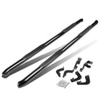 2005-2020 Toyota Tacoma Double Cab 3" Round Nerf Bars - Black