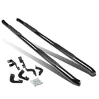 2005-2020 Toyota Tacoma Double Cab 3" Round Nerf Bars - Black