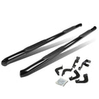 2005-2020 Toyota Tacoma Double Cab 3" Round Nerf Bars - Black