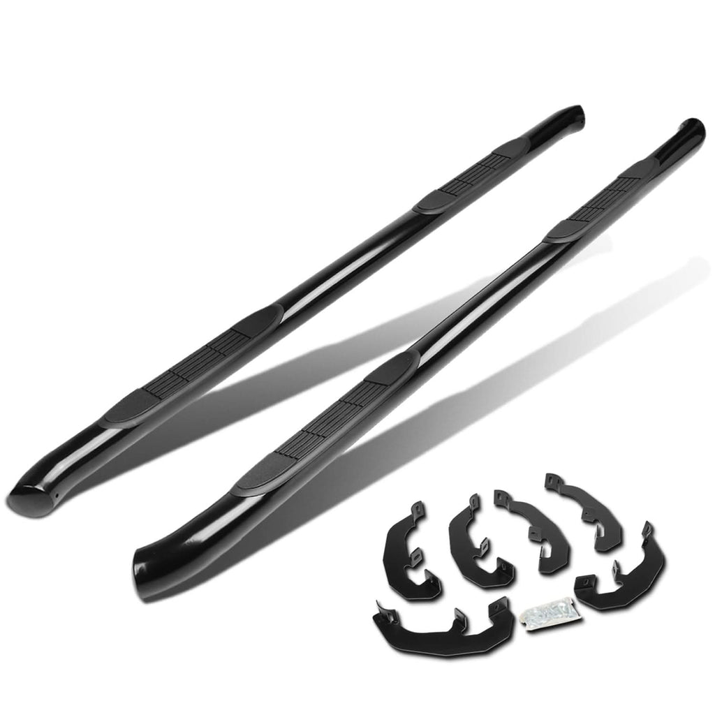 2019-2020 Chevrolet Silverado GMC Sierra 3" Nerf Bars - Black