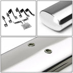 99-14 Chevrolet Silverado / GMC Sierra 4" Oval Nerf Bars - Silver