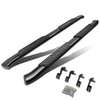99-16 Ford F-250 F-350 Super Duty 5" Oval Nerf Step Bars Black