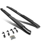 99-16 Ford F-250 F-350 Super Duty 5" Oval Nerf Step Bars Black