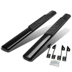 99-16 Chevy Silverado GMC Sierra 5" Oval Nerf Bars Regular Cab Black