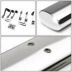 99-16 Chevy Silverado GMC Sierra 5" Oval Nerf Bar Step Bar Silver