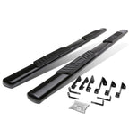 99-14 Chevrolet Silverado GMC Sierra 5" Oval Nerf Bars Black