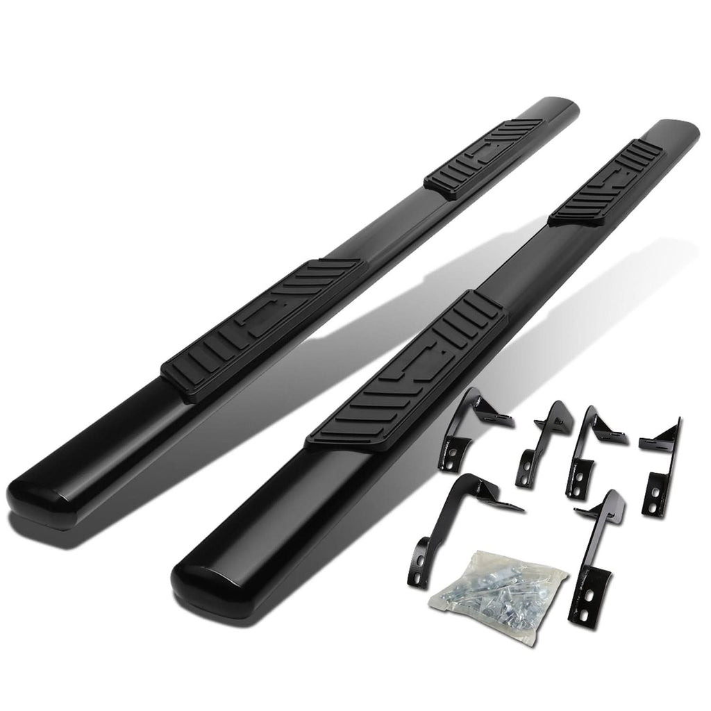 09-16 Dodge Ram 5" Oval Nerf Bars - Quad Cab - Black