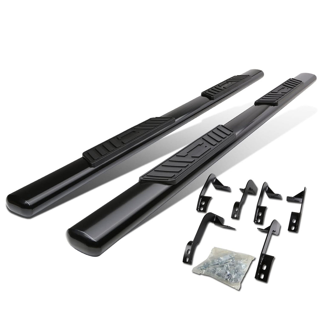 09-16 Dodge Ram 5" Oval Nerf Bars - Quad Cab - Black