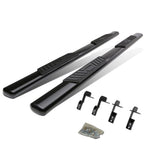 99-16 Ford F-250 F-350 F-450 F-550 5" Oval Nerf Bars Super Cab Black