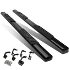 2015-2018 Ford F-150 SuperCrew 5" Oval Nerf Bars Black