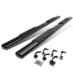 2015-2018 Ford F-150 SuperCrew 5" Oval Nerf Bars Black