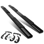 2019-2020 Chevrolet Silverado Crew Cab 5" Oval Nerf Bars - Black
