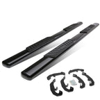 2019-2020 Chevrolet Silverado Extended Cab 5" Oval Nerf Bars - Black