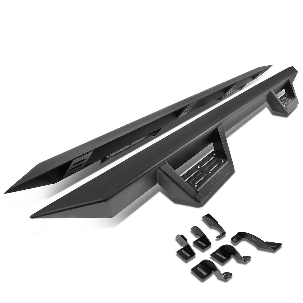 05-20 Toyota Tacoma Double Cab Step Down 3" Nerf Bars - Black