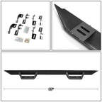 15-24 Chevrolet Colorado Step Down Nerf Bar Black