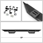 2009-2017 Dodge Ram 1500 Step Down Nerf Bar Step Bar Crew Cab Black