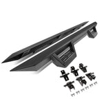 2018-2019 Jeep Wrangler JL 4-Door Step Down Nerf Bars - Black