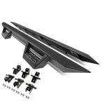 2018-2019 Jeep Wrangler JL 4-Door Step Down Nerf Bars - Black