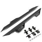 2018-2019 Jeep Wrangler JL 4-Door Step Down Nerf Bars - Black