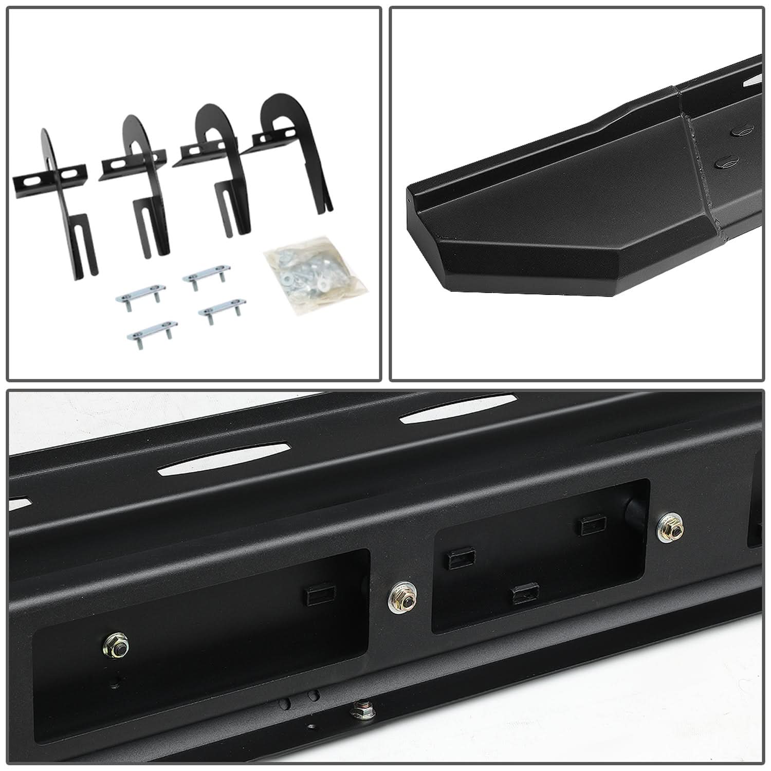 09-14 Ford F-150 Extended Cab 5.5" Straight Nerf Bars Black