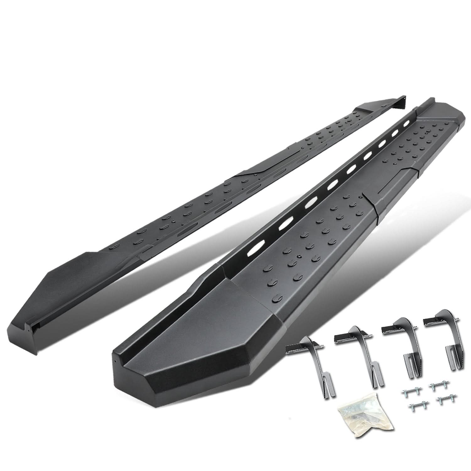 2015-2017 Ford F-150 Extended Cab 5.5" Straight Nerf Bars Black