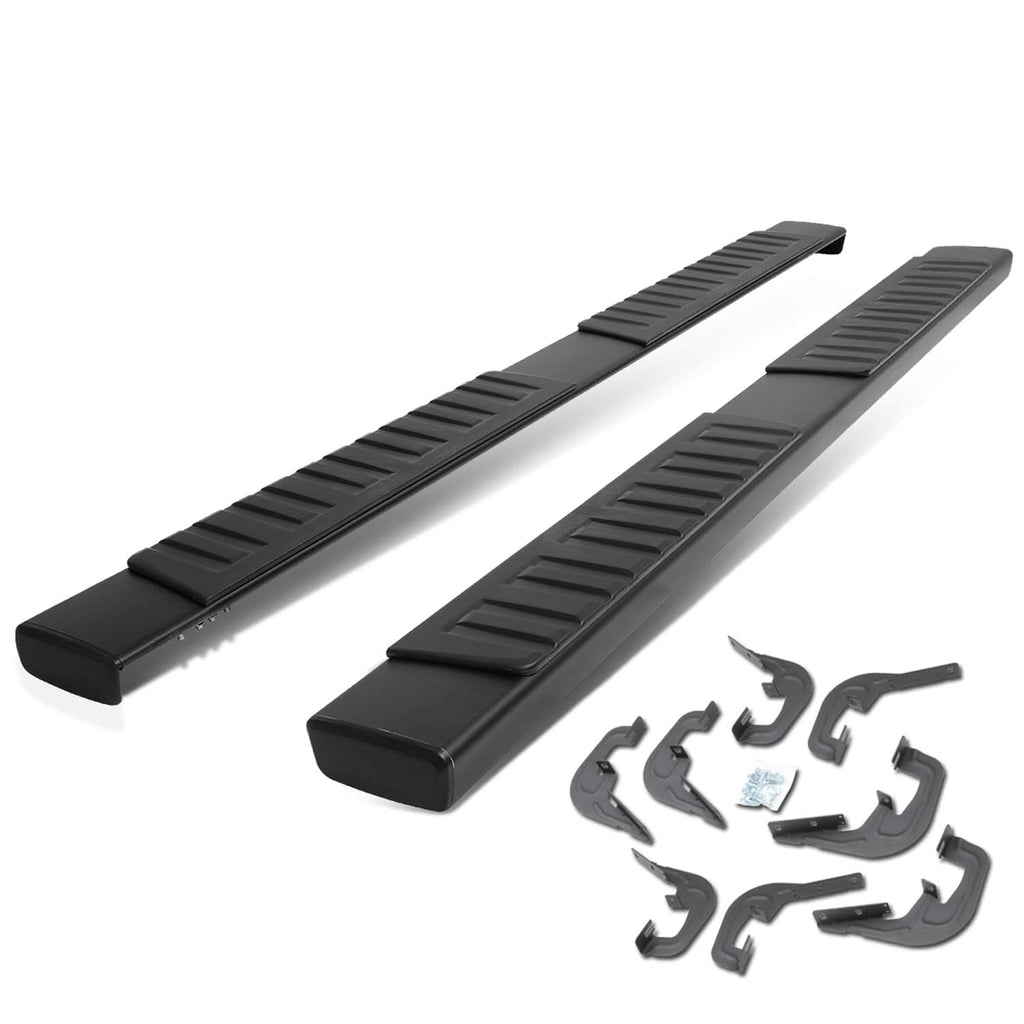 07-18 Chevy Silverado / GMC Sierra 6" Oval Nerf Bars - Black