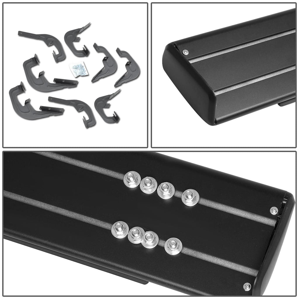 07-18 Chevy Silverado / GMC Sierra 6" Oval Nerf Bars - Black