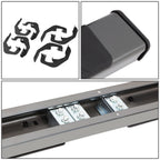 07-19 Chevy Silverado GMC Sierra 5" Oval Nerf Bar Step Bar Steel
