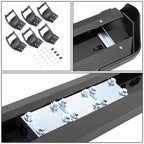 2015-2018 Ford F-150 Super Crew Cab Black Nerf Bars
