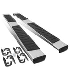 04-14 Ford F-150 Extended Cab 6 Inch Flat Board Nerf Bar Chrome