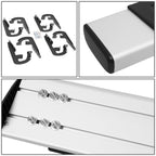 04-14 Ford F-150 Extended Cab 6 Inch Flat Board Nerf Bar Chrome