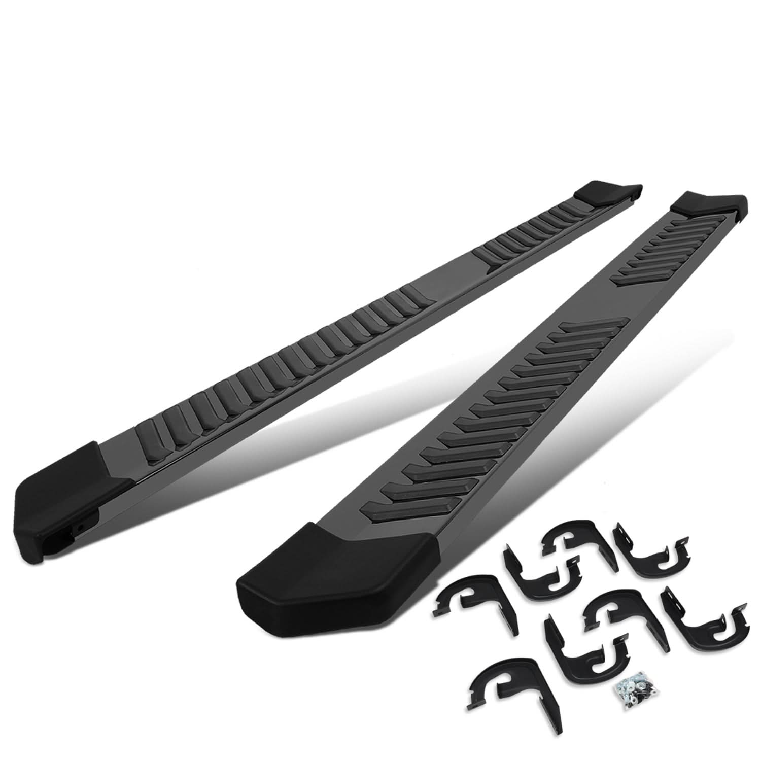 2004-2014 Ford F-150 Crew Cab 6 Inch Nerf Bars - Black