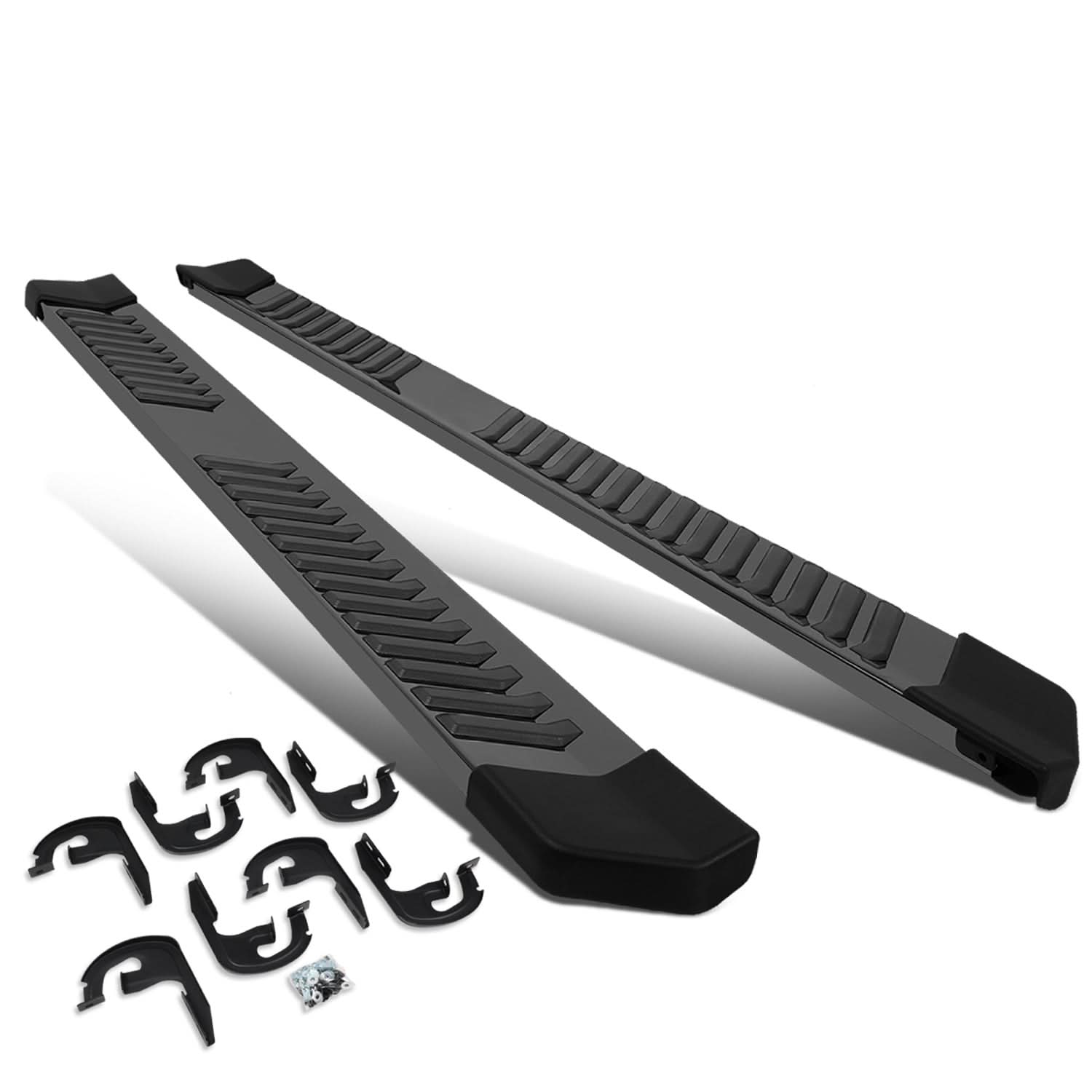 2004-2014 Ford F-150 Crew Cab 6 Inch Nerf Bars - Black
