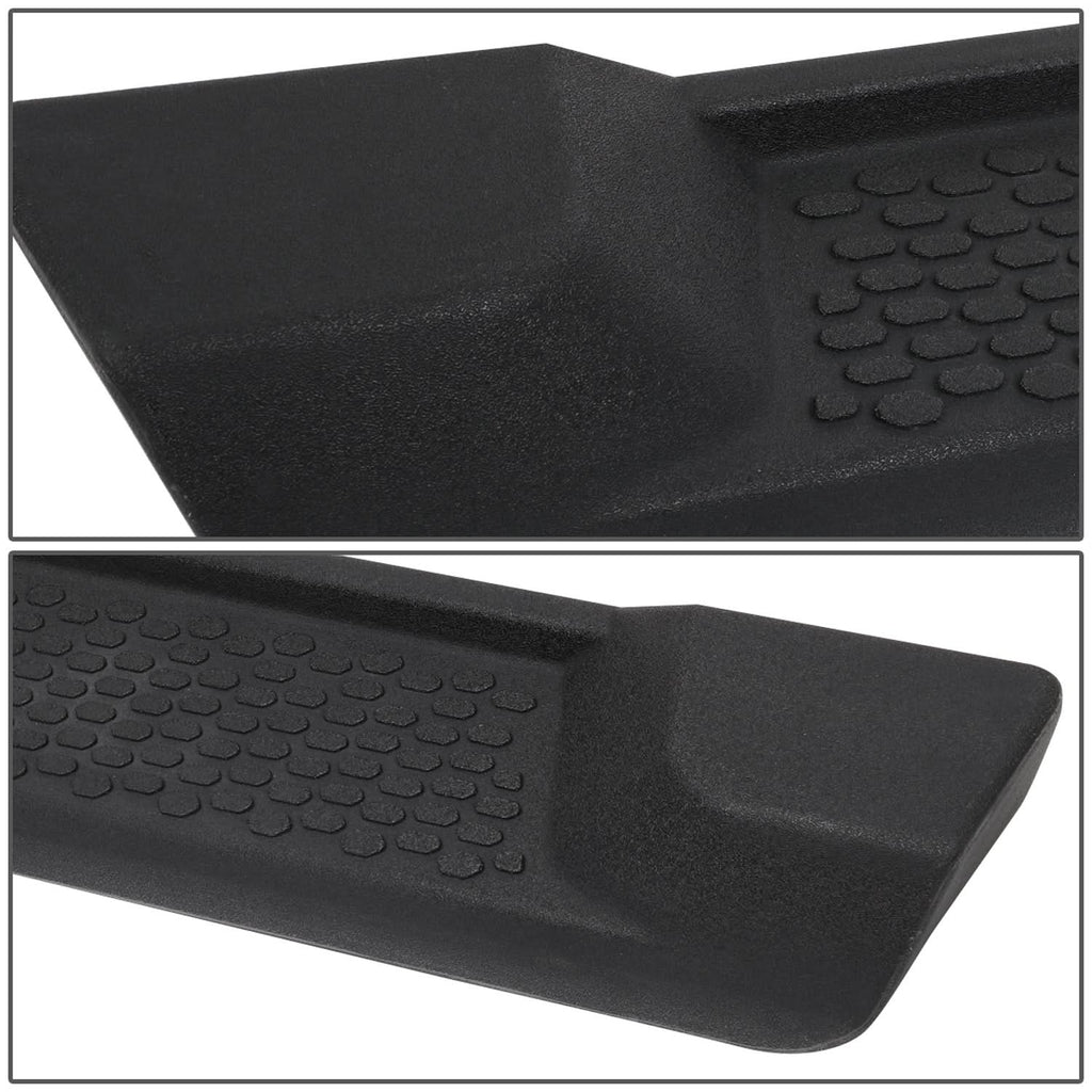 2018-2019 Jeep Wrangler 4-Door 4.5" Nerf Bars - Black