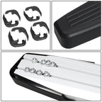2019-2020 Chevrolet Silverado GMC Sierra 6" Aluminum Step Bars Chrome