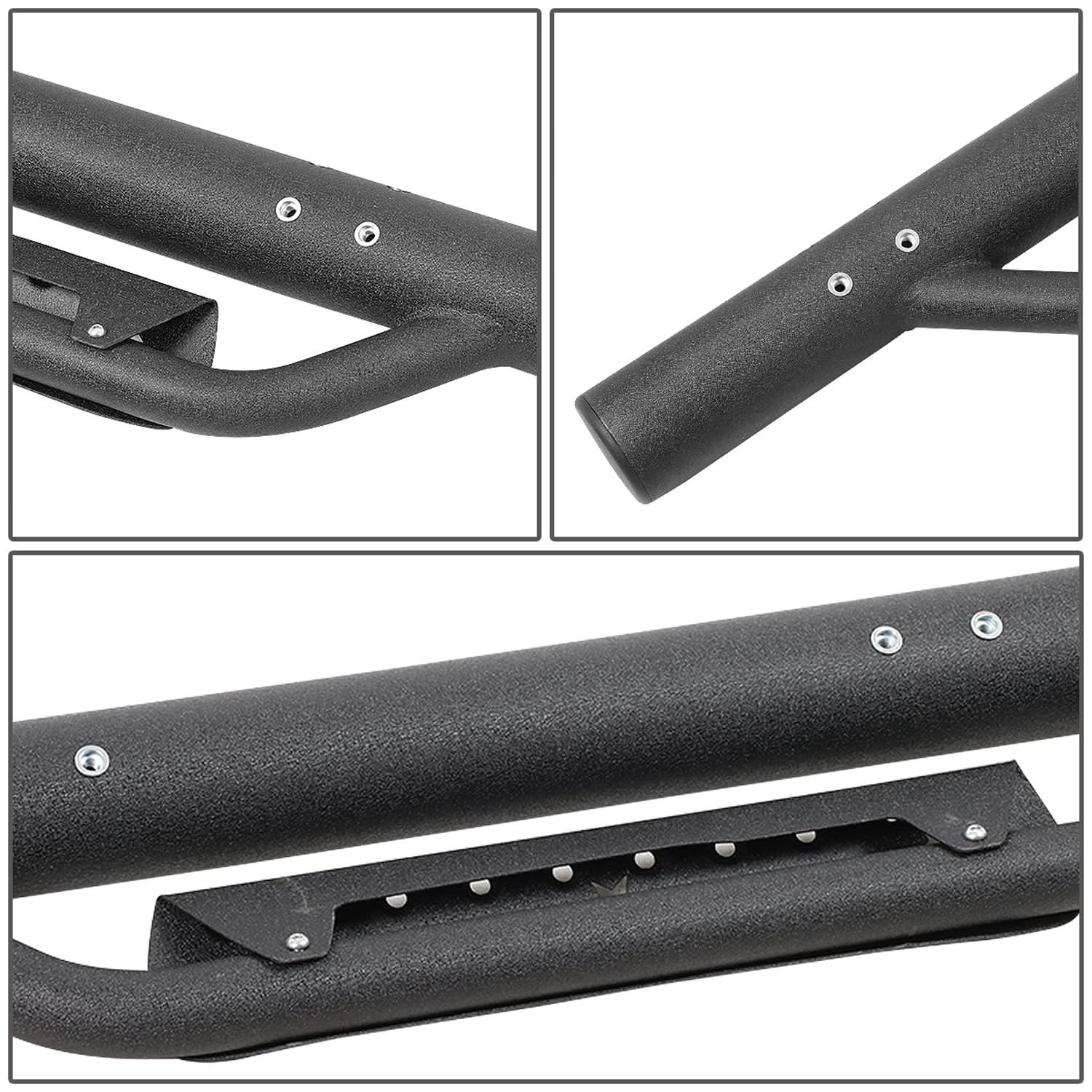 07-19 Chevrolet Silverado GMC Sierra Step Down Nerf Bars Crew Cab
