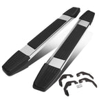 2007-2019 Chevrolet Silverado GMC Sierra 5.25" Nerf Step Bars Chrome