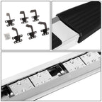 2019-2020 Dodge Ram 1500 Extended Cab 5.25" Nerf Bars Chrome/Black