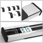 99-16 Ford F-250 F-350 F-450 5" Chrome/Black Nerf Bars Extended Cab